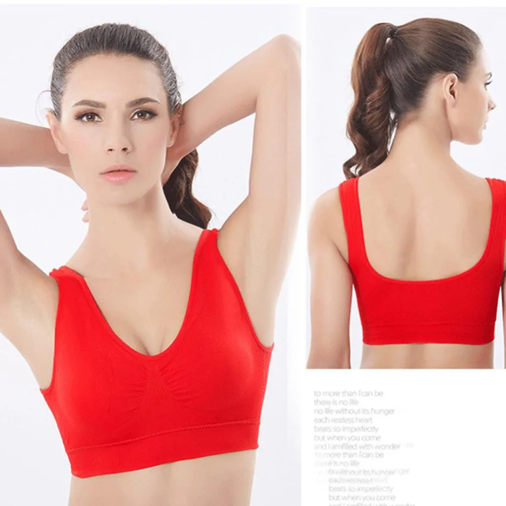 Женский спортивный бюстгальтер 5 цветов s-xl для девушек, цельный бюстгальтер пуш-ап с мягкой чашечкой для занятий йогой и фитнесом, повседневная одежда, дышащий ударопрочный Топ