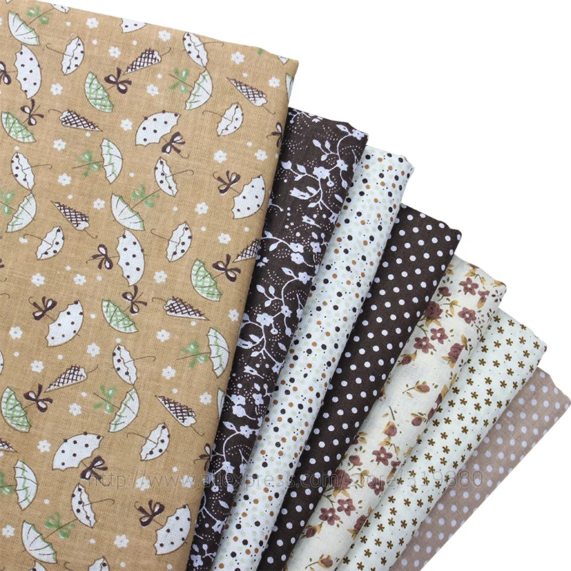 7 шт. 100% хлопковые одеяла 50 х50 см|fabric for diy|cotton quilt fabricquilting fabric |