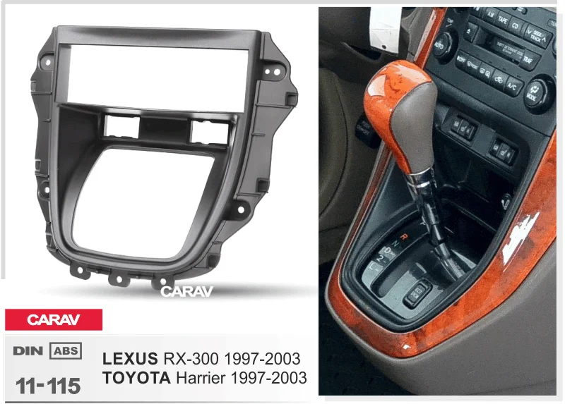 CARAV 11-780 Car Radio Installation Trim Fascia Panel