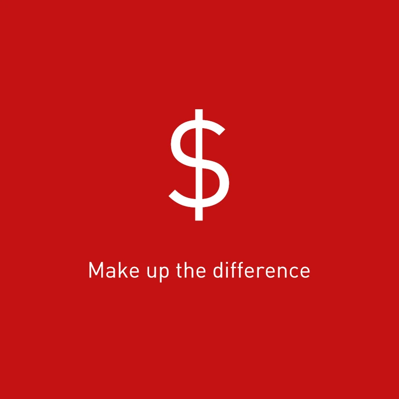 

In order to make up for the difference, not the commodity connection 1 order