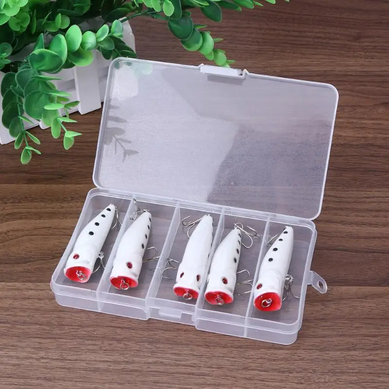 Buy 5pcs ABS Fishing Lure Night Fishing White