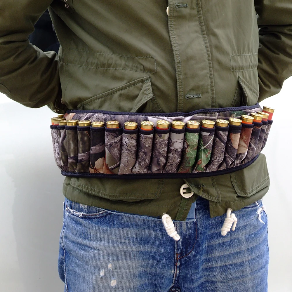 

Brand 27 Round Hunting Gun Accessories Camouflage Tactical Hunting Cartridge Bag Shooting Ammo Bullet Bags Hunting Bullet Holder