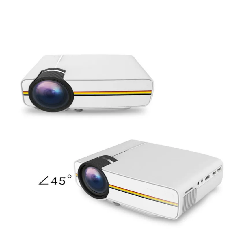 Новый YG410 домашний телефон прямой с экраном мини микро светодиодный HD проектор