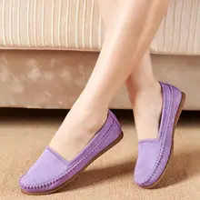 Супер качество женские мокасины обувь известного бренда женская обувь на плоской подошве ярких цветов без шнуровки Лоферы весна-осень кеды