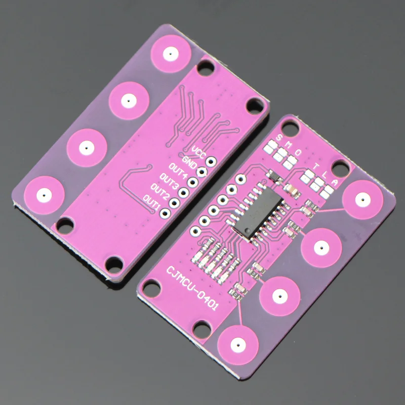 Купить cjmcu-0401 4-немного кнопку емкостный сенсорный близость сенсор ...