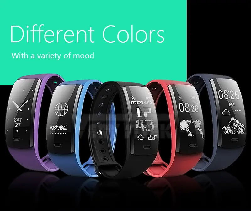 VERYFiTEK V12 Fitness Bracelet IP67 Life Waterproof Smartband Heart Rate Blood Pressure Oxygen Monitor Smart Wristband Tracker (2)