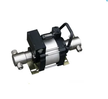 

Free shipping model : JSD150 150:1 ratio 120Mpa output High pressure air powered hydraulic testing pump for safety valve