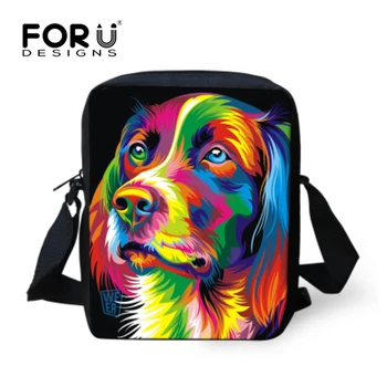 

Cute Women Bimba Handbag Children Mini Shoulder Bags Student Kids Messenger Bag Painting Dog Crossbody Animal Bag for Girls