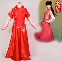 3 вида конструкций вышивка костюм ханьфу для китайских ТВ играть Цзинь Юй Лян Юань идеальная пара Hanfu сценический костюм