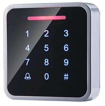 

free ship Standalone Touch-Screen RFID access control with EM/ID card and password,suppport wiegan in and out, elegant