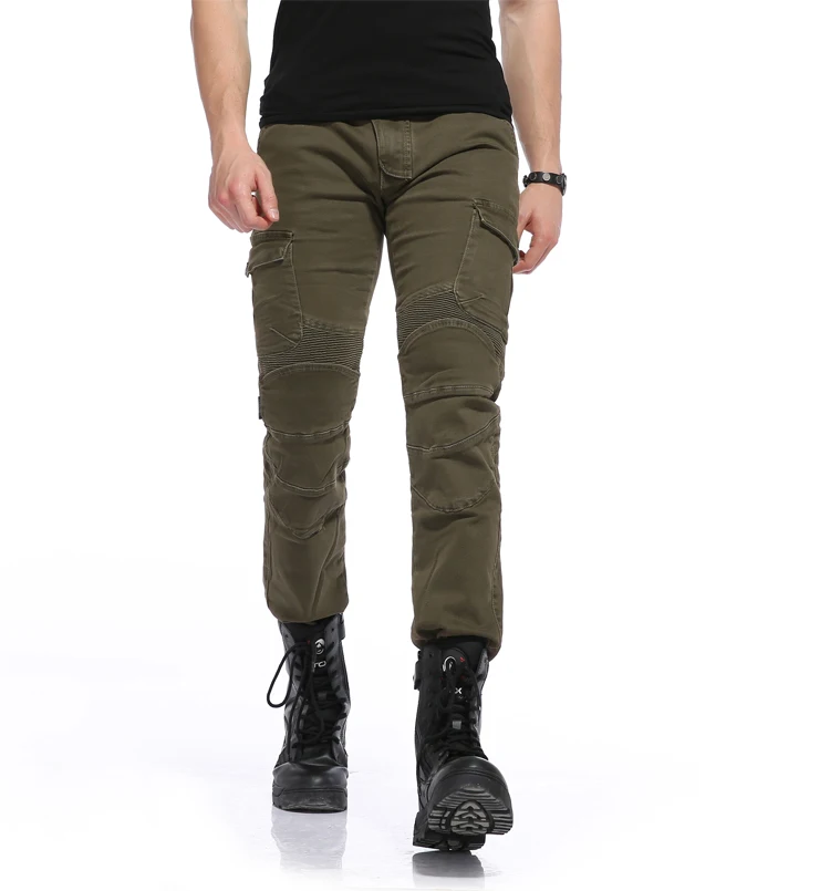 SFK модель джинсы для езды на мотоцикле мотокросса защитные джинсы мужские CE наколенник брюки SKP703