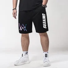 Большие размеры 5XL 6XL 7XL мужские прямые Стильные шорты черного цвета 4-0