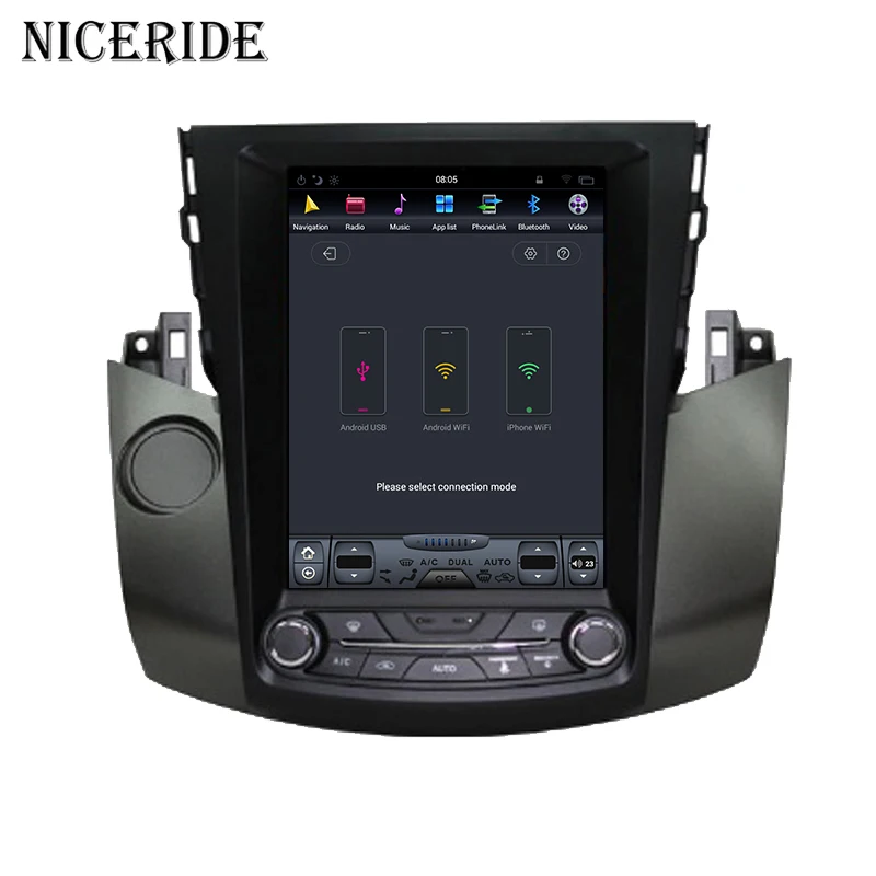 Perfect 10.4" Vertical Tesla Style Screen Android Car GPS Navigation Radio for Toyota RAV4 2008-2012 Multimedia Headunit Autoradio Wifi 5 Perfect 10.4" Vertical Tesla Style Screen Android Car GPS Navigation Radio for Toyota RAV4 2008-2012 Multimedia Headunit Autoradio Wifi 5