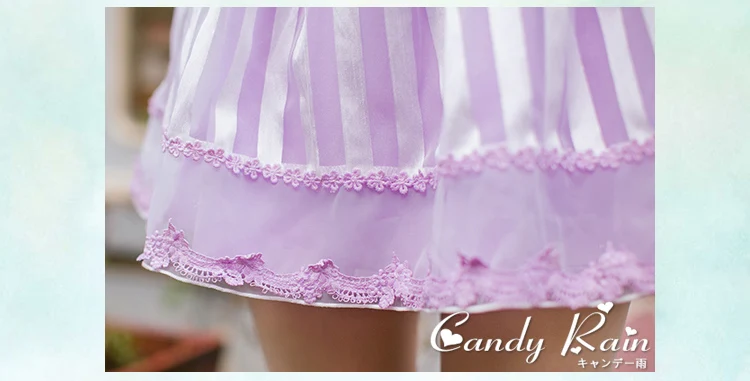 Принцесса сладкий Лолита Блузка конфеты дождь японский сладкий рубашка с длинными рукавами шифоновая рубашка Женская подложка полые куртки C22AB7014