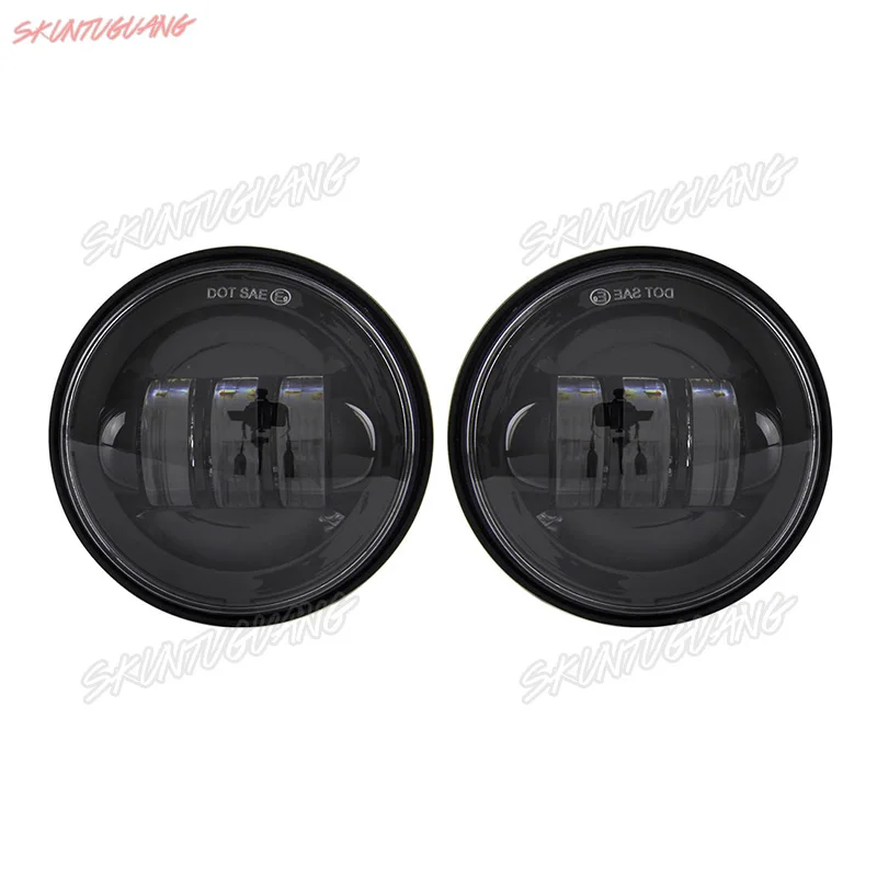 

4.5 Inch LED Passing Light Fog Light Auxiliary Driving Lamp Spot Driving Light For Harley Davidson Road King Softail