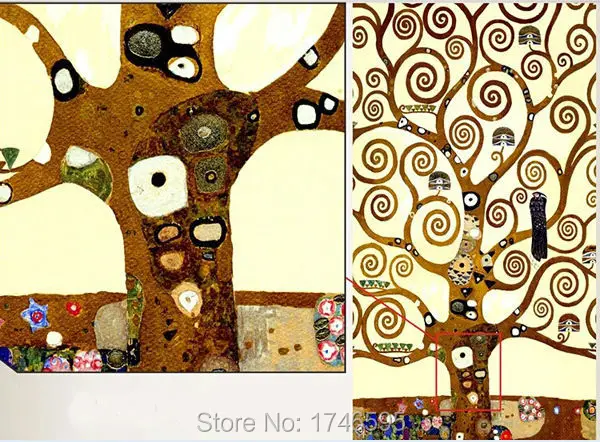 Gustav Klimt Tree of Life-4