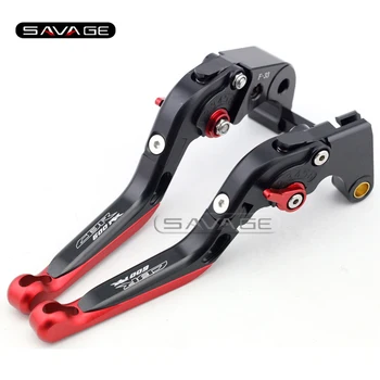 

For HONDA CBR 600RR 2007-2016 Motorcycle Adjustable Folding Extendable Brake Clutch Levers logo CBR600RR