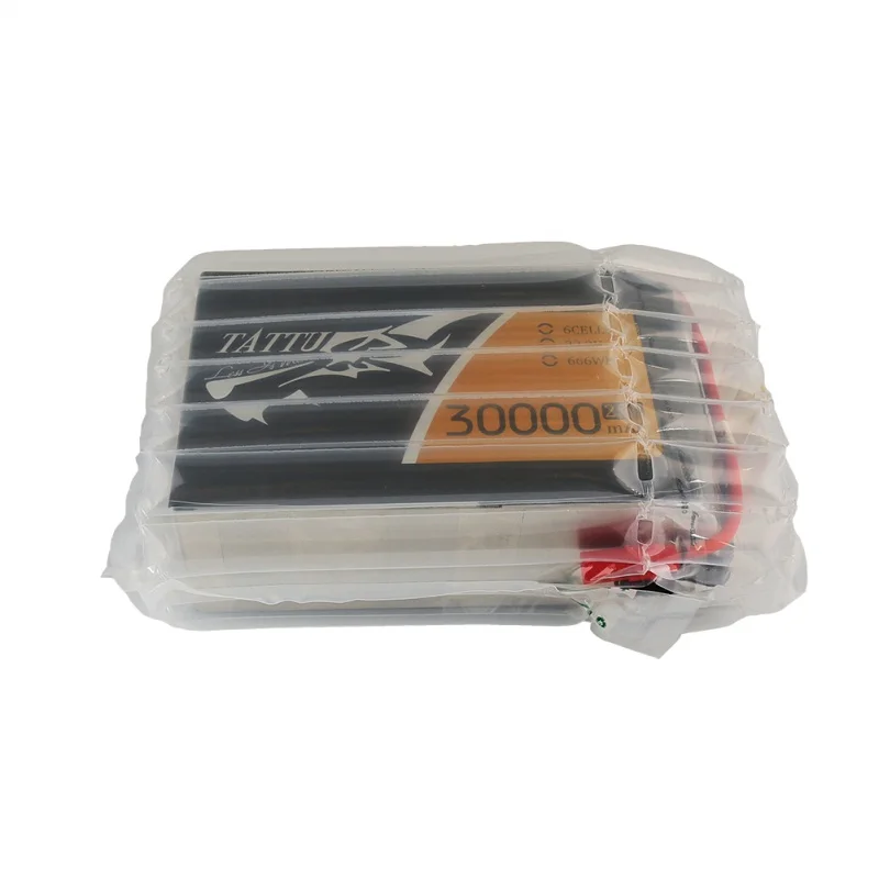 Аккумулятор TATTU 6S 30000mAh 22,2 V 25C 6S1P LiPo с разъемом AS150+ XT150 для беспилотных дронов