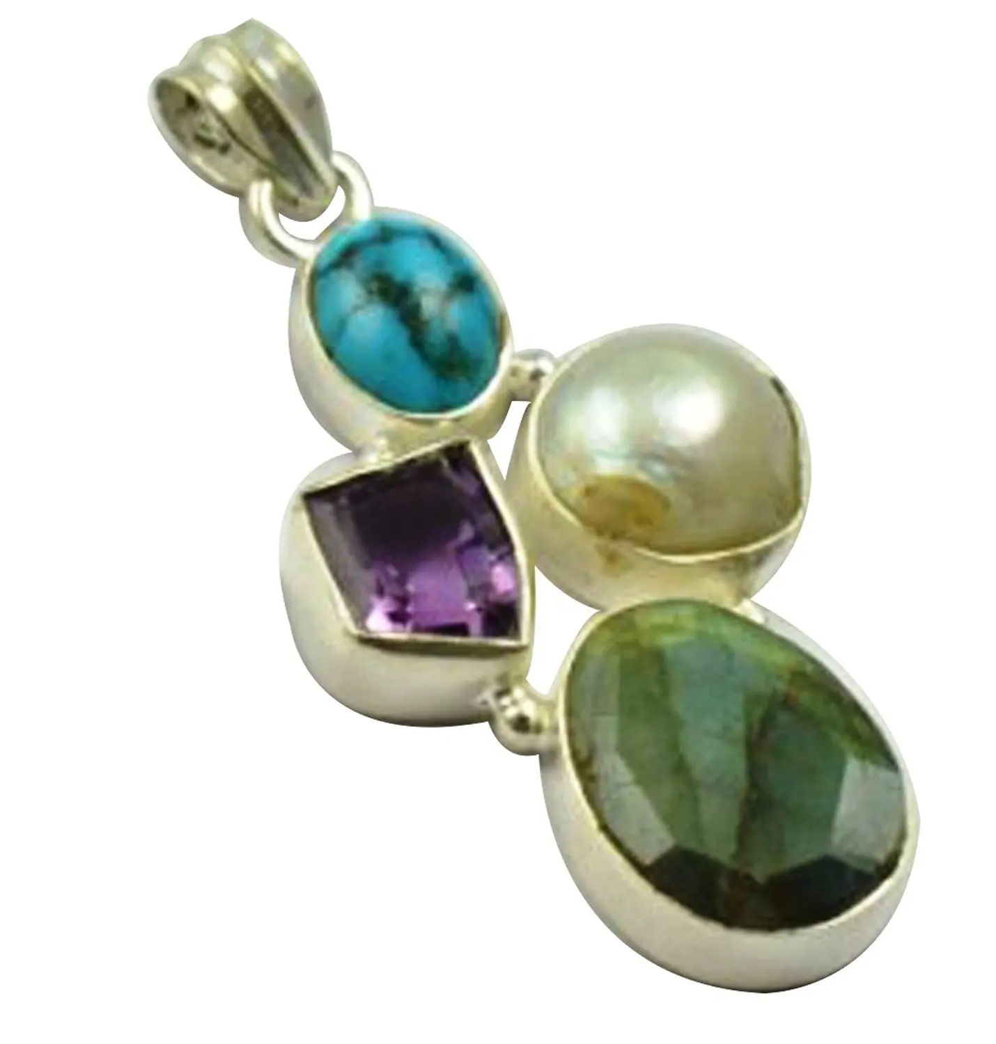 AAA quality gemstone earrings 925 Sterling Silver Aqua Chalcedony fine Jewelry