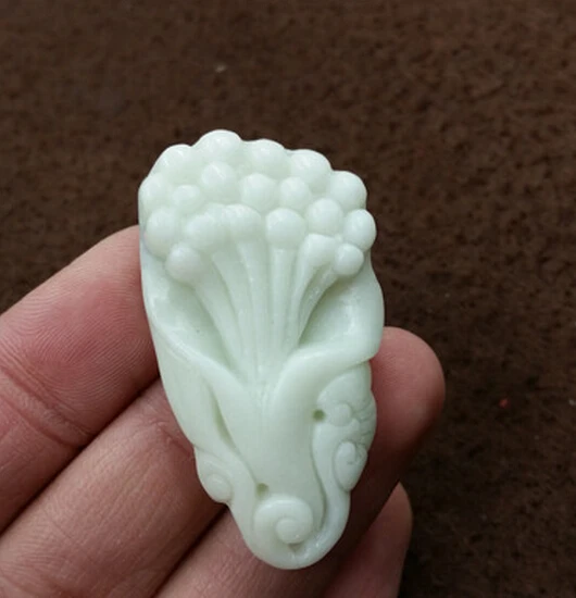 DYY 1227+++ genuine Shaanxi Lantian jade pendantjade pendant of