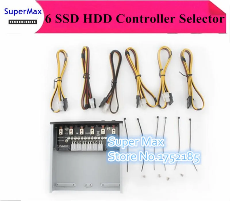 

5.25inch optical Hard drive selector extension switcher SSD HDD Power Switch controller For Desktop with 2.5 inch SSD driver