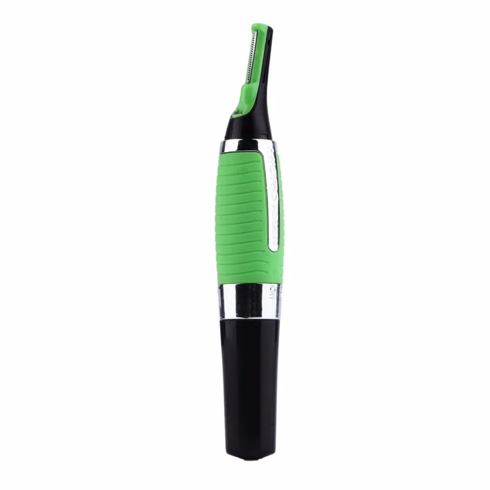 Men's Shaver Ear Nose Trimmer r Sideburns Battery Powered Beard Face Eyebrow Hair Removal For Men Women | Красота и здоровье