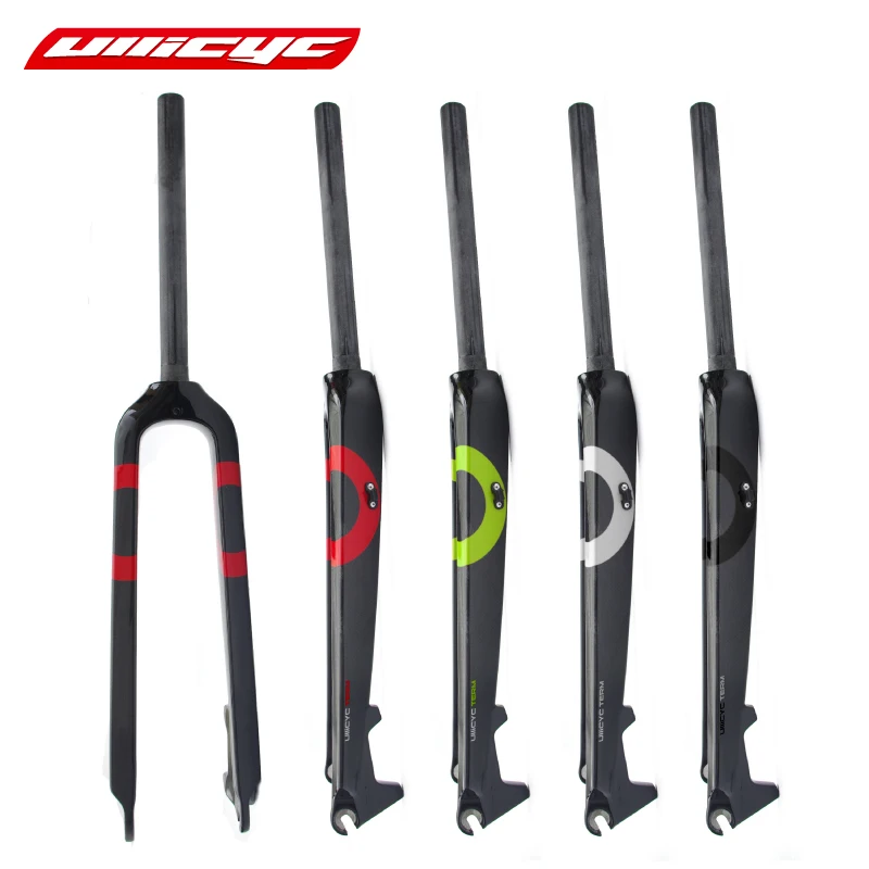 Full Carbon Mountain Bike Fork 1-1//8/" Disc Brake MTB Bicycle Forks 26//27.5//29er