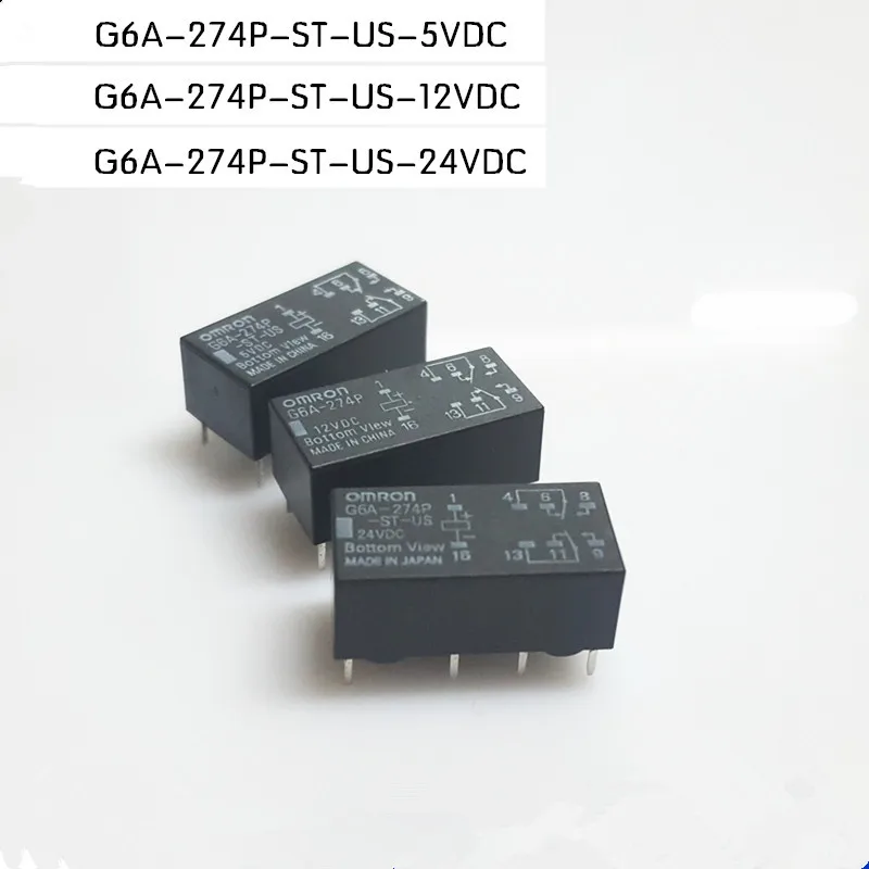 1pcs ORIGINAL G6A-274P-ST-US-24VDC 24VDC Omron Relay 8Pins