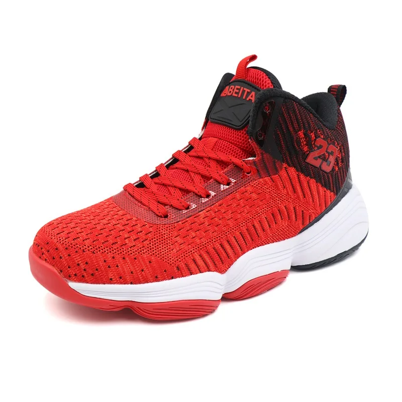 2019 Venta caliente De los hombres De Baloncesto zapatos transpirables zapatos Primeknit Zapatillas hombres Zapatillas De deporte Zapatillas De Baloncesto al aire libre para hombre Jordan Zapatos De deporte