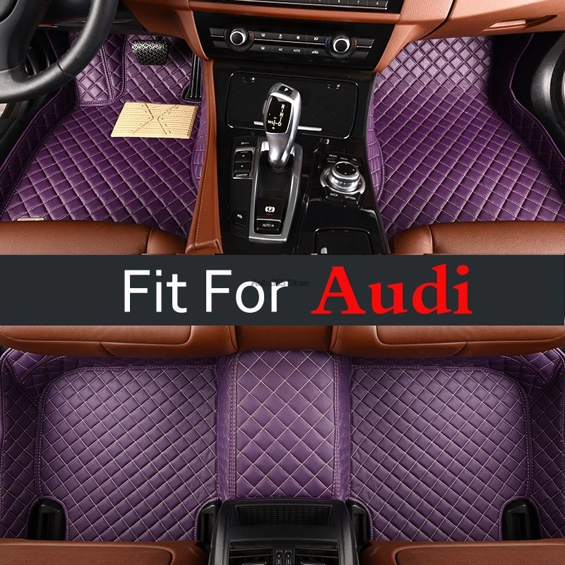 

Accessories Auto Styling Floor Mat For Audi A1 A3 A4 B8 B7 B6 B5 A6 C6 C7 A8 A8l Q3 Q5 Q7 Floor Car Mat Car Styling