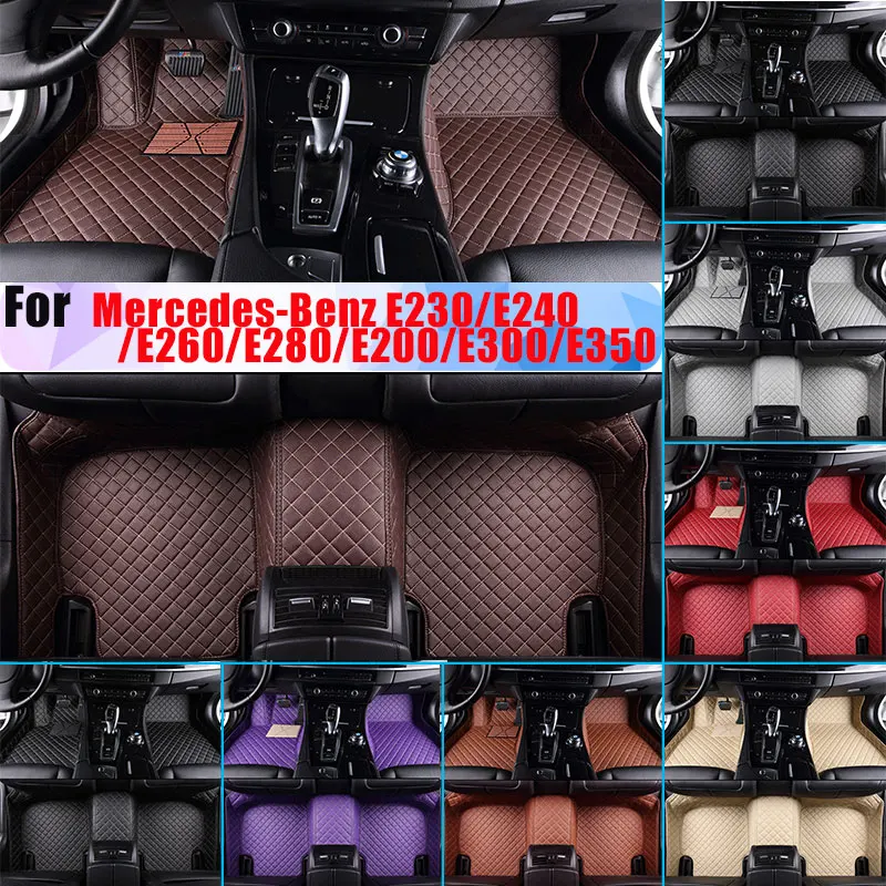 

Waterproof Car Floor Mats For Mercedes-Benz E230/E240/E260/E280/E200/E300/E350 All Season Car Carpet Floor