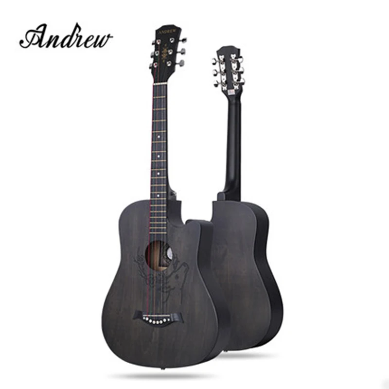 38inch folk guitar beginner student beginner guitar