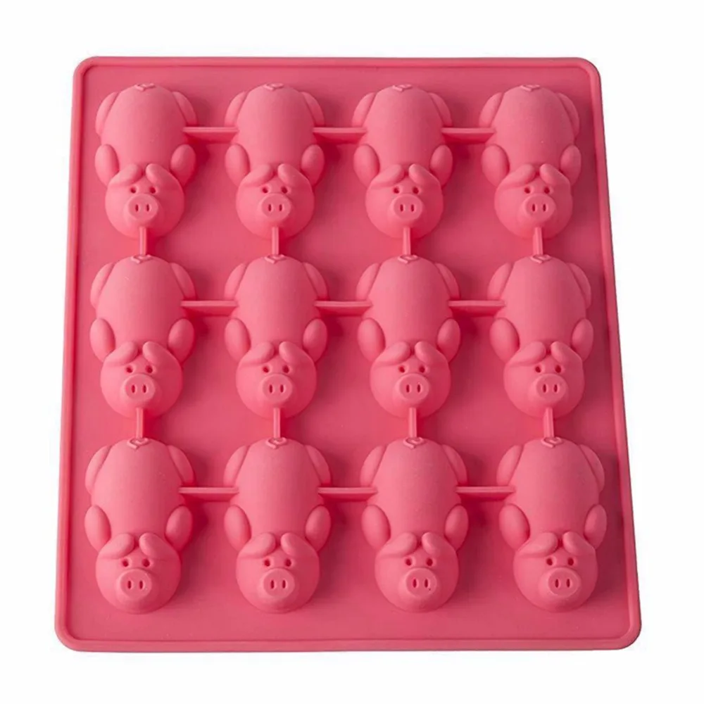 

Mobi 12 Little Pigs in a Blanket Silicone Baking Mold Non Stick Dishwasher Microwave Safe Silicone Baking Mold