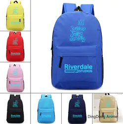 Ривердейл Арчи Эндрюс модный рюкзак из парусины подросток студент школьная сумка Для мужчин; сумка для ноутбука рюкзак дорожная сумка на
