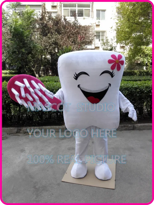 

female tooth teeth toothbrush mascot costume custom fancy costume anime cosplay kit mascotte theme fancy dress carnival 41420