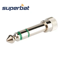 Superbat RF 6,35 мм к аудио стерео джек Женский 3,5 мм адаптер для DJ наушников