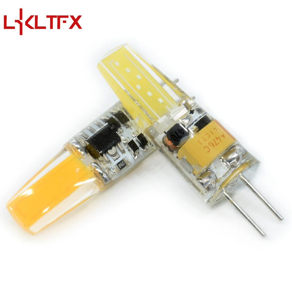 

LKLTFX 360 Beam Angle Corn Bulb G4 LED Lamp COB 1505 AC DC 12V G4 LED Bulb Living Room CE ROHS CCC FCC Bubble Ball Bulb