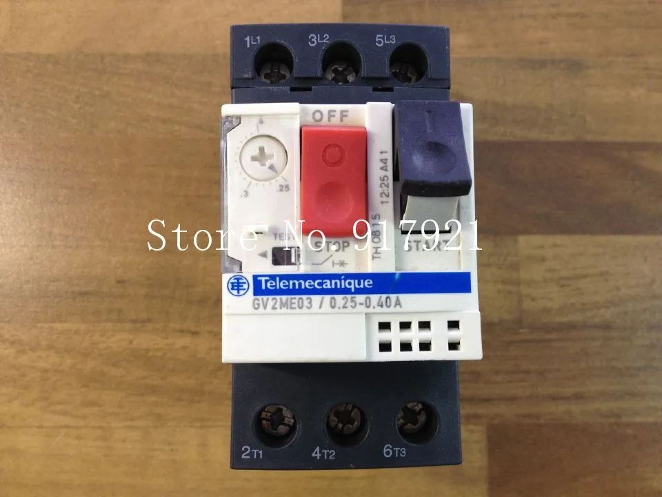 

[ZOB] The original GV2ME03 0.25-0.40A motor circuit breaker
