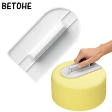 BETOHE шпатель для торта инструменты помадка инструмент для украшения торта гладкой кондитерские изделия из сахара шпатели для торта DIY выпечки Инструменты