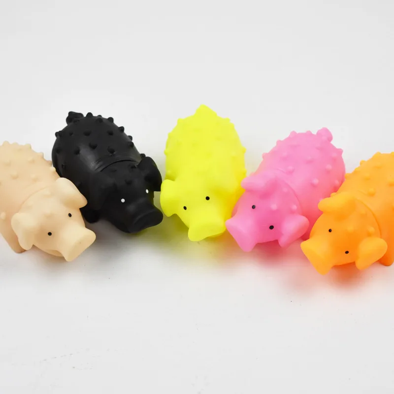 

Rubber Squeak Toys for Dog Screaming Chew Pet Cat Dog Interactive Toy Dog Mini Pig Molar Toy Training