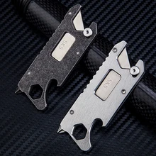 H1072 Outdoor multi-purpose opener screwdriver wrench tungsten head portable mini Paper cutting art knife EDC gadget