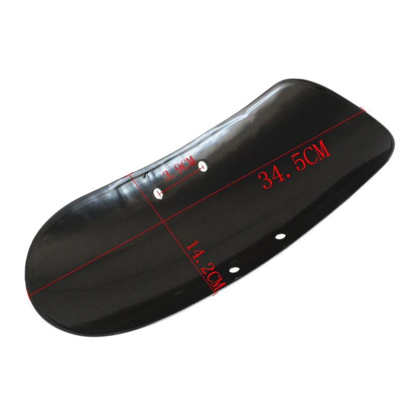 Черное короткое переднее крыло Cherk для мотоцикла Harley Sportster Forty Eight XL1200X 2010 2017 16 15 14 13