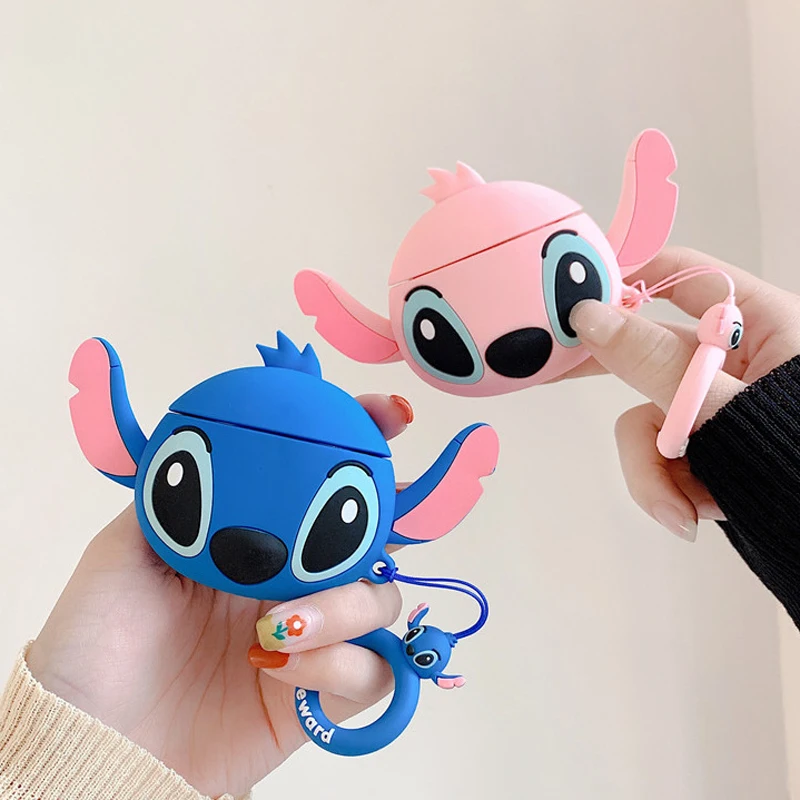 

Earphone Case For Apple Airpods Case Silicone Lovely Cartoon Headphone Cover For AirPods 2 Accessories For Air Pods Earpods Case