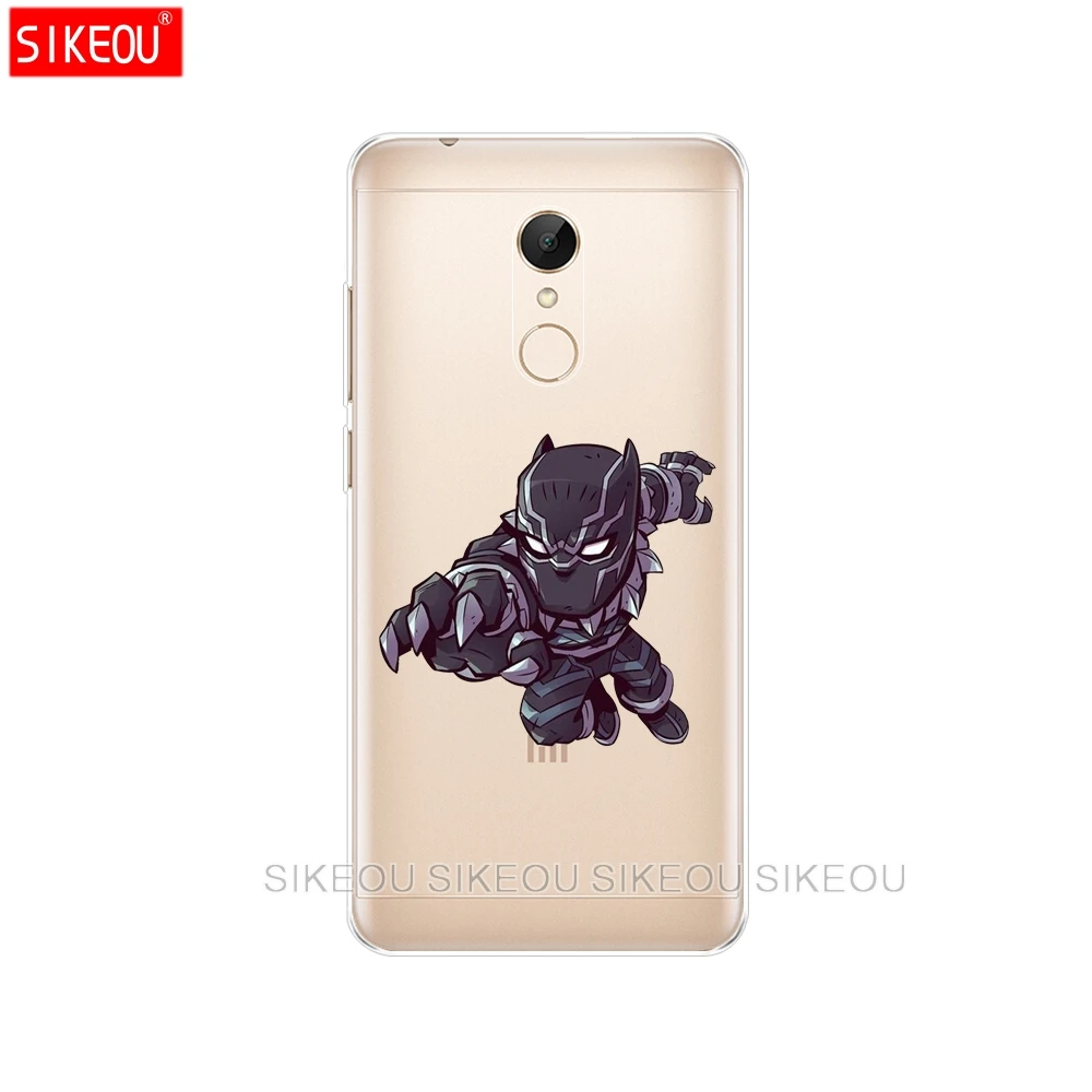 Silicone Cover phone Case for Xiaomi redmi 5 4 1 1s 2 3 3s pro PLUS redmi note 4 4X 4A 5A The Avengers cartoon super hero