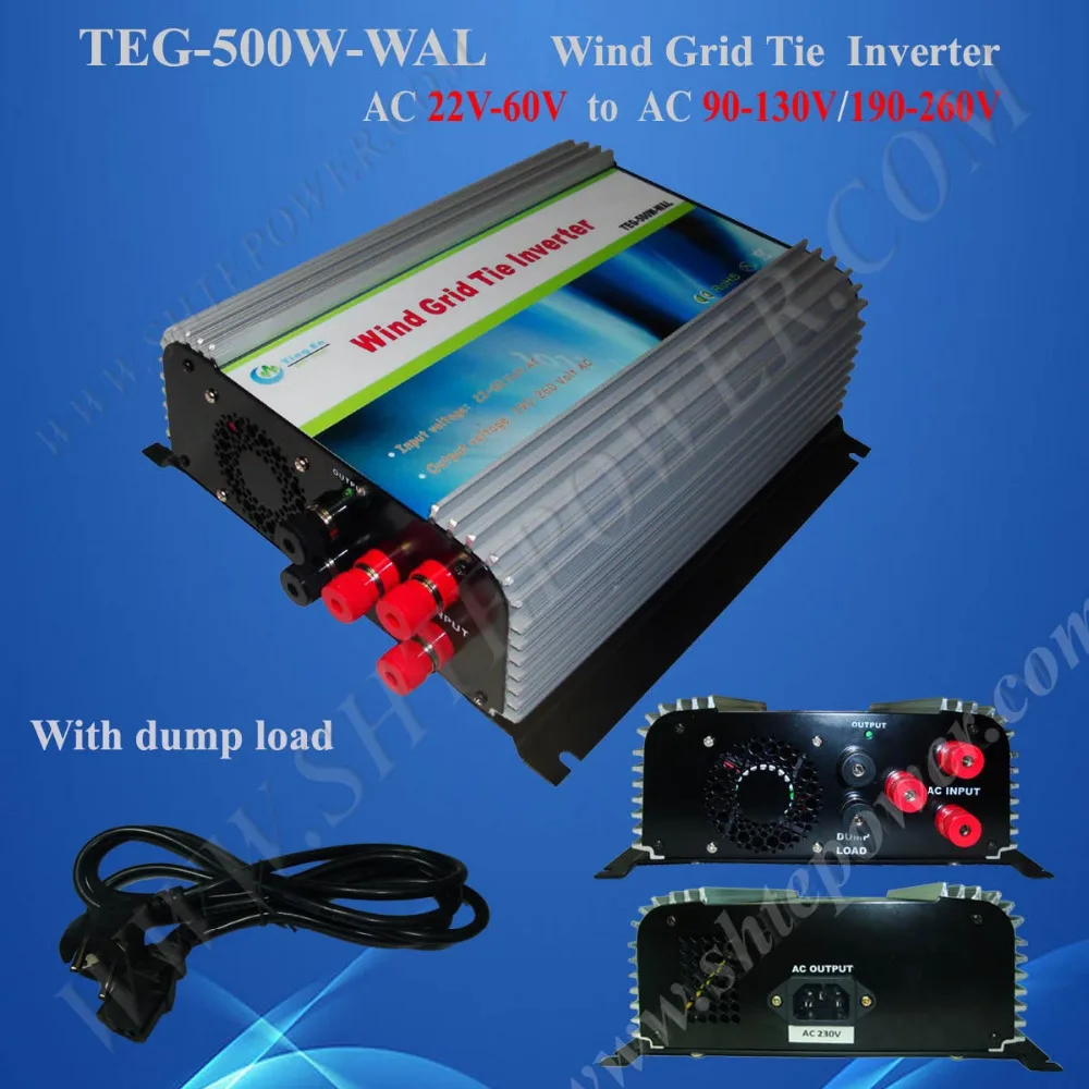 tie grid wind inverter 24v 36v 48v ac to 110v/220v ac grid tie inverter