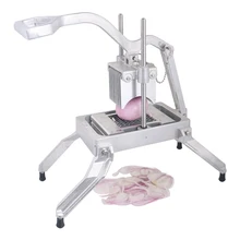 Gzzt Vertical Manual Slicer for Fruits Vegetables Onion Potato Cabbage Lotus Root Commercial cutter Slice Tool stainless steel manual slice tomato fruits and vegetables more chopper slice cutting machine