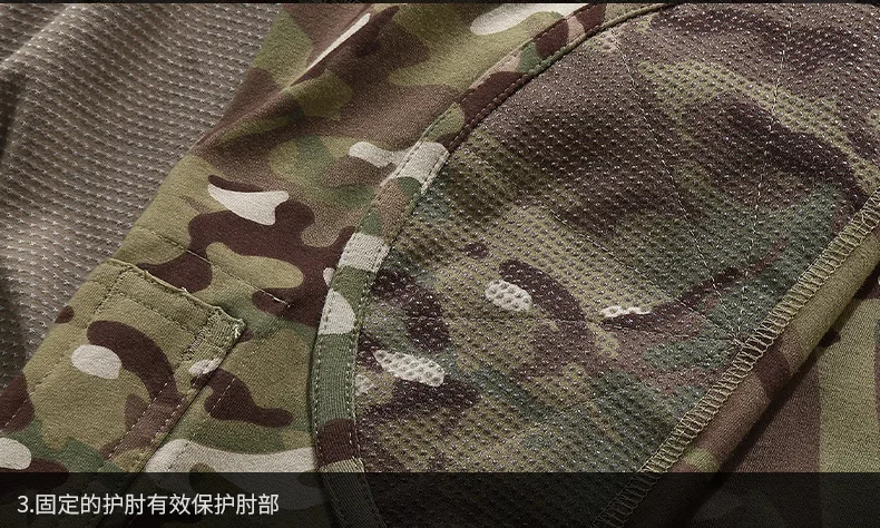 Горячая Распродажа обновленная тактическая тренировочная лягушка 4 одежда на открытом воздухе походная износостойкая рубашка военные армейские Поклонники Топы