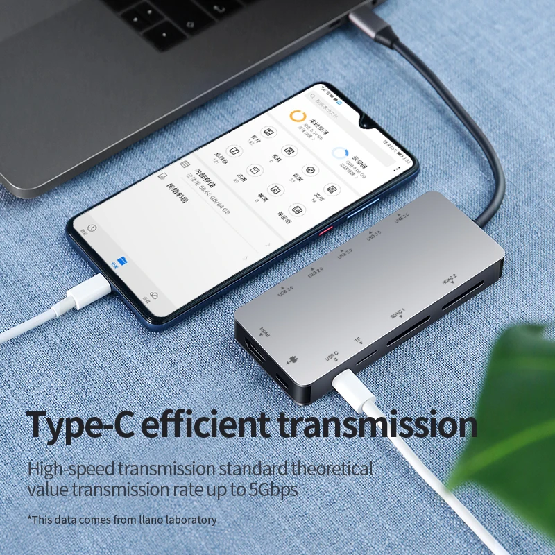 Usb концентратор Thunderbolt 3 адаптер type C к HDMI USB 0 PD deX для Macbook Pro Samsung Galaxy S8 S9 Note 8 9