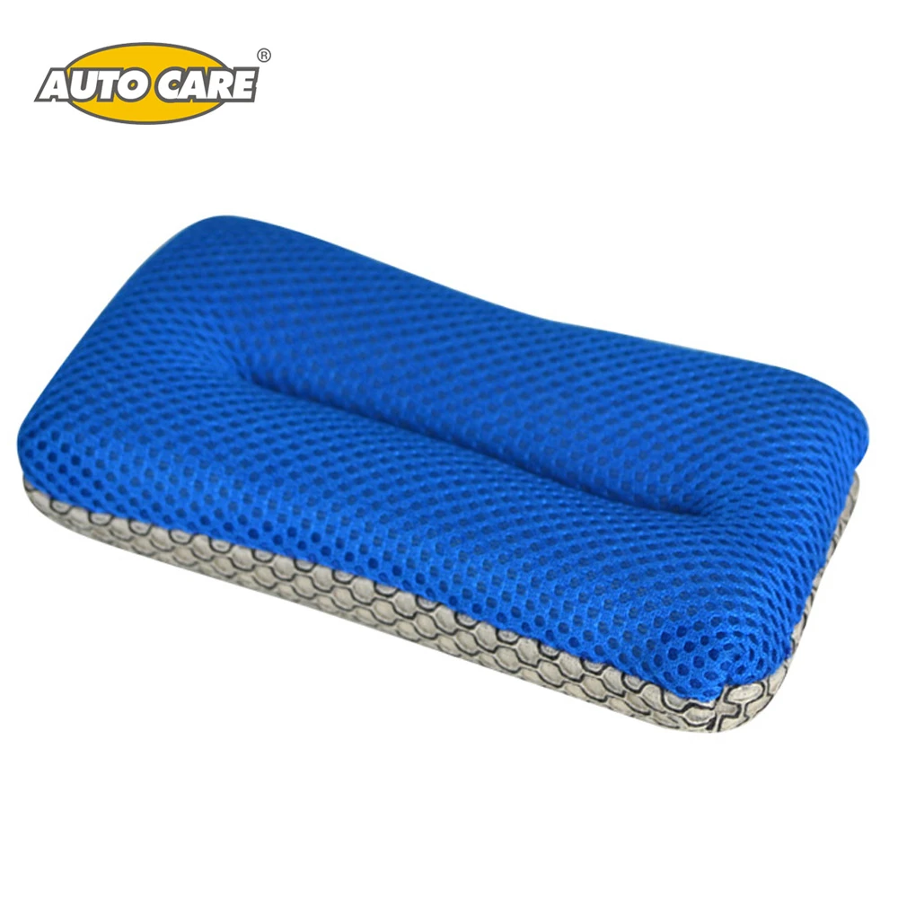 2 Sided Microfiber Mesh Bug Sponge Glass Cleaning Pad Bug and Tar Glass