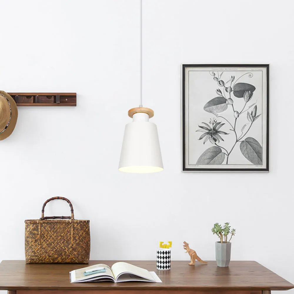  Pendant Lights Dining Room Pendant Lamps Modern Colorful Restaurant Coffee Bedroom Lighting Iron So - 32887589728